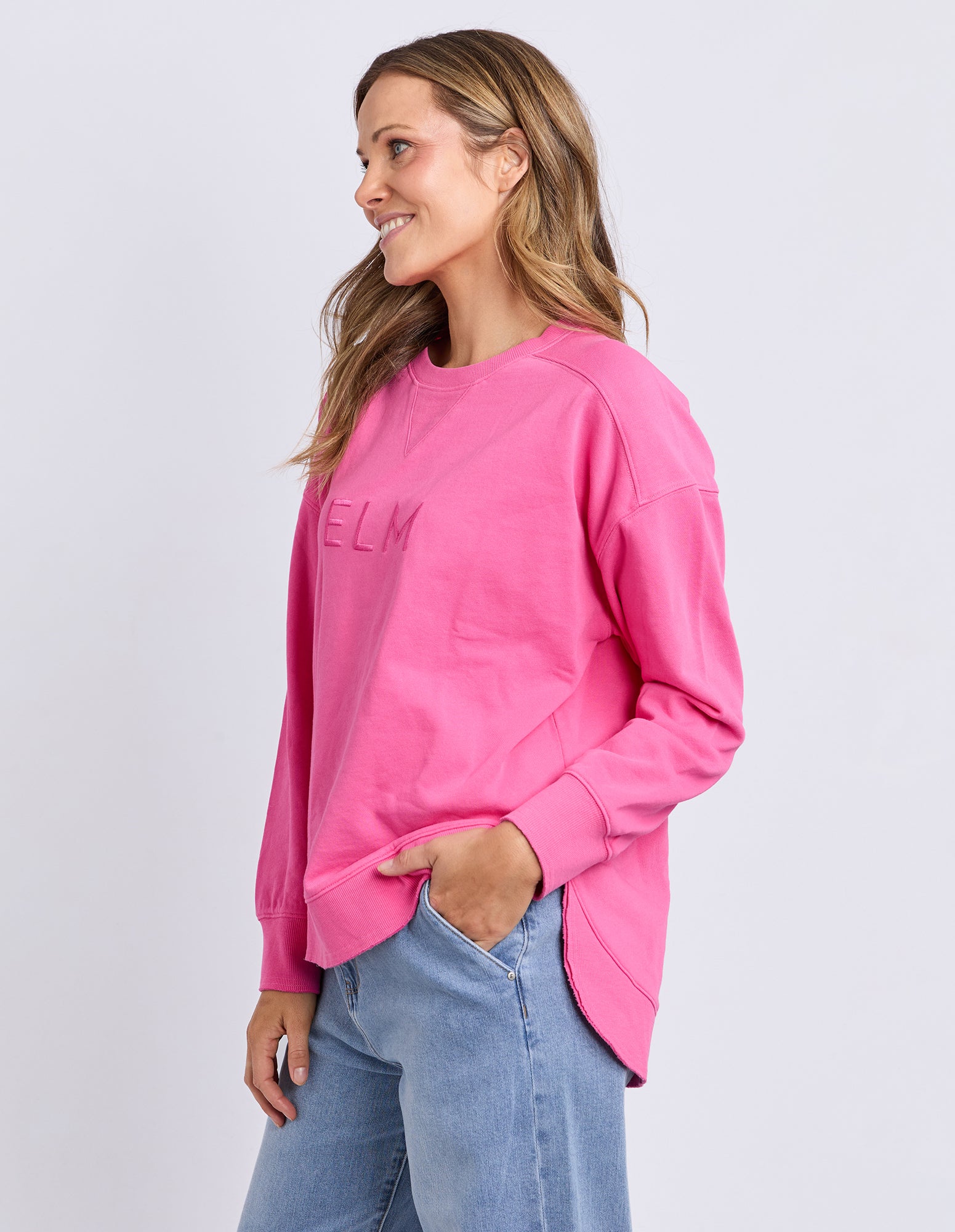 Established Crew Hot Pink