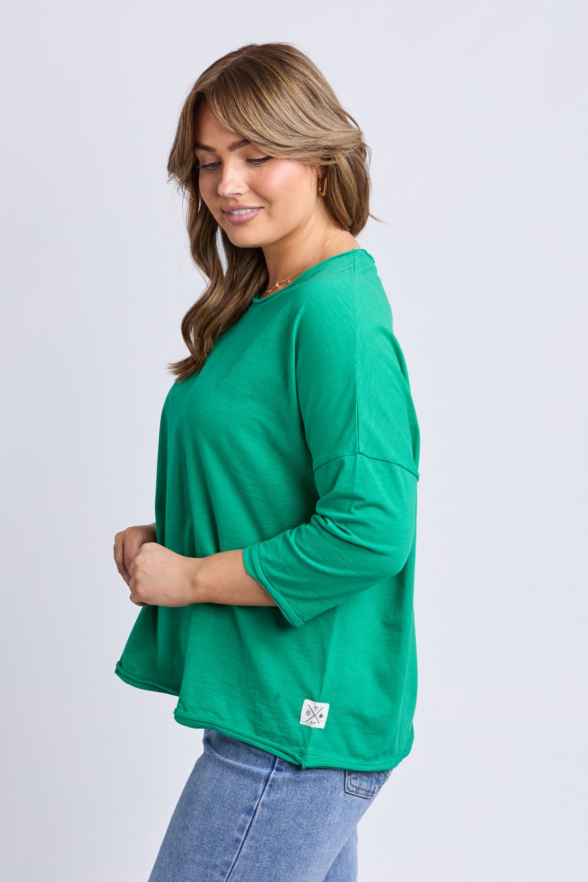 Anya Long Sleeve Tee Virdis Green