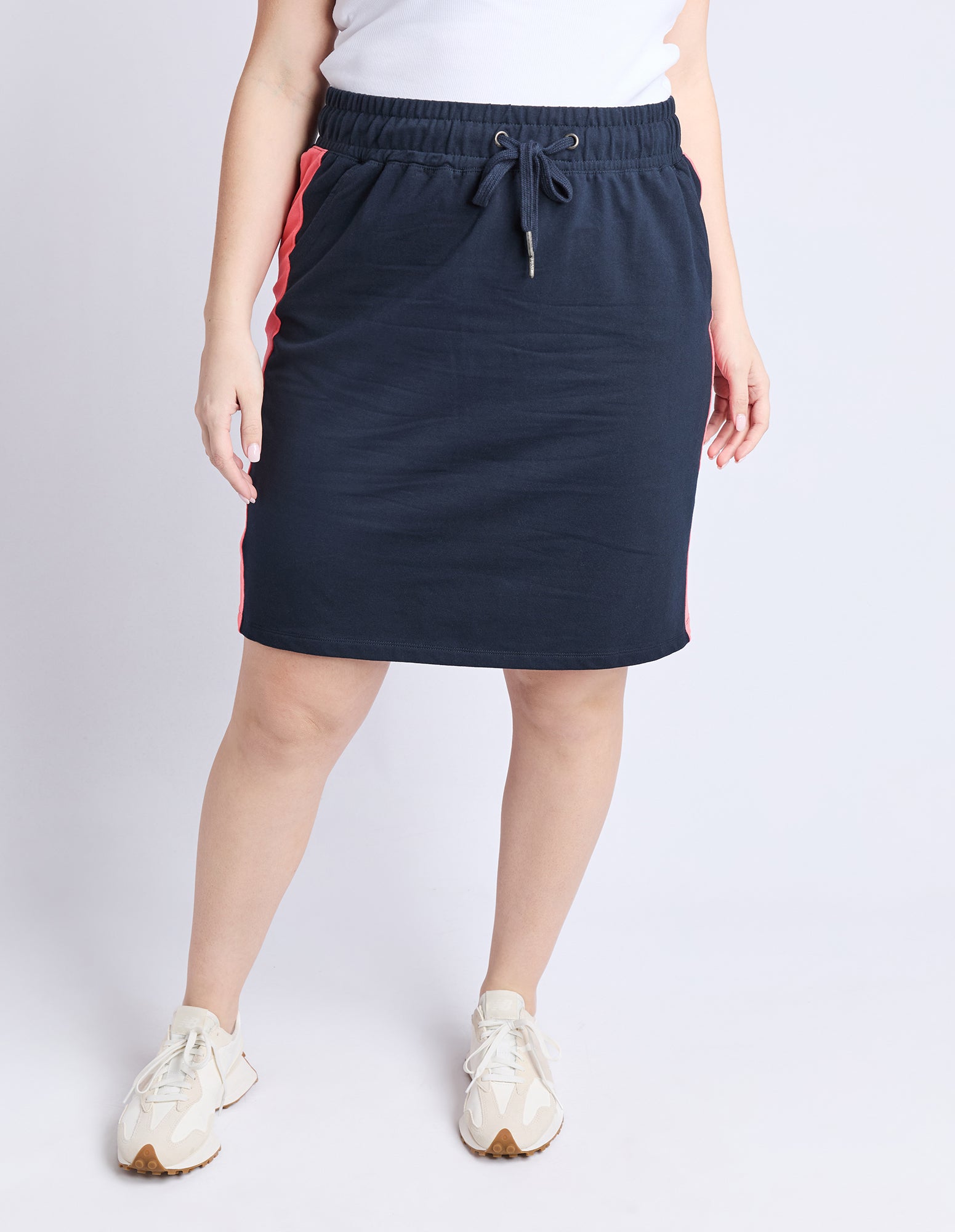 Nico Fleece Skirt Navy