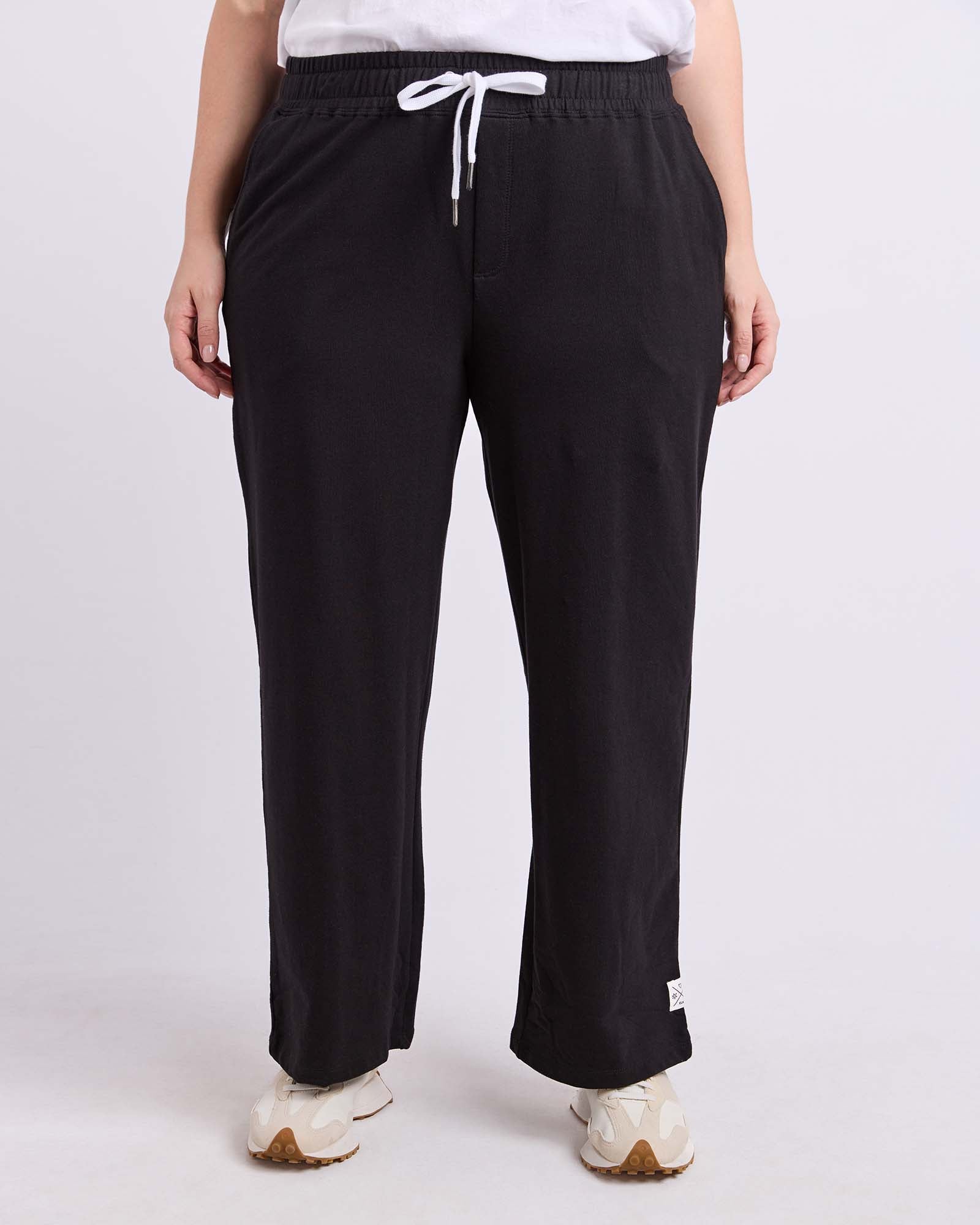 Cleo Wide Leg Pant Black