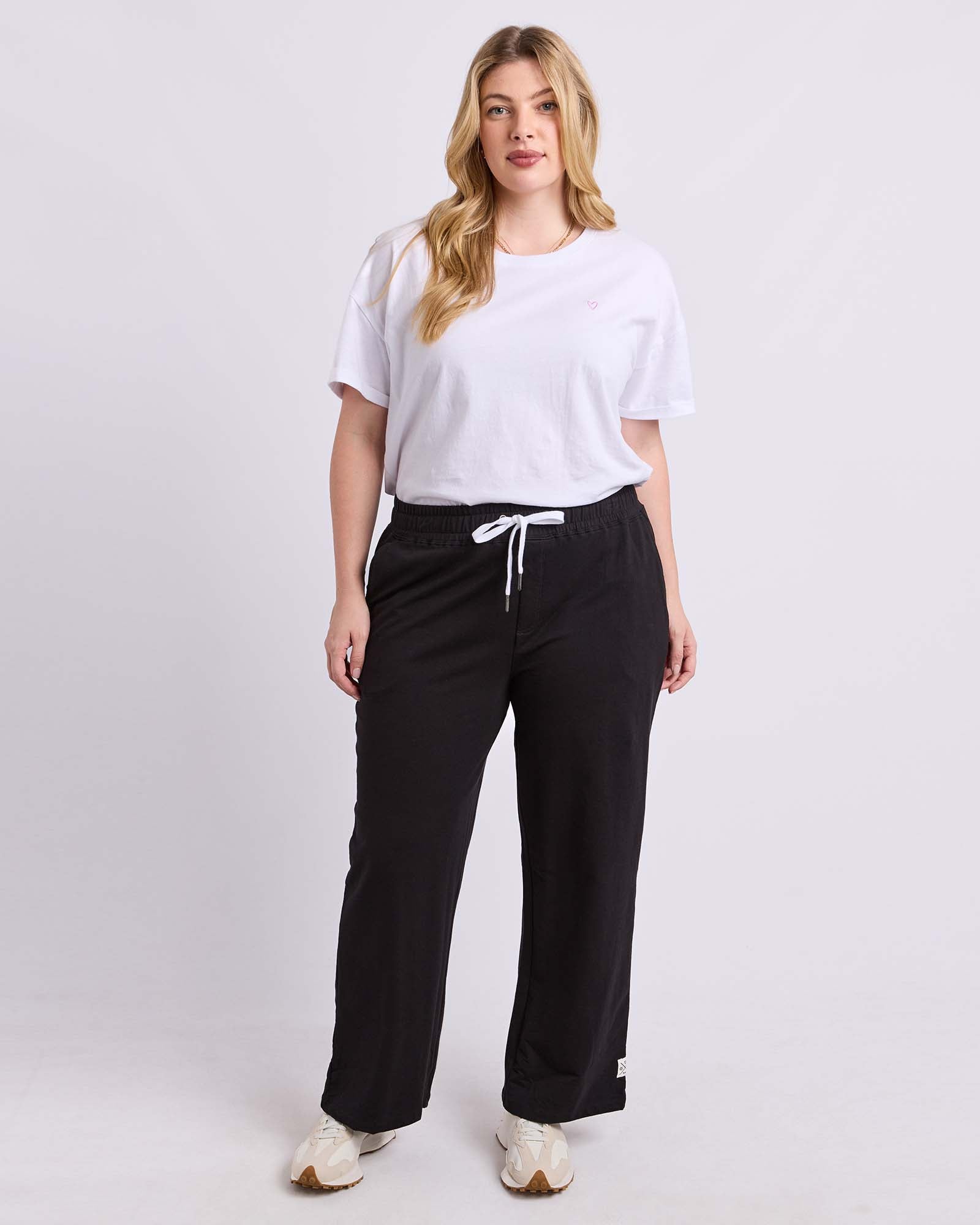 Cleo Wide Leg Pant Black