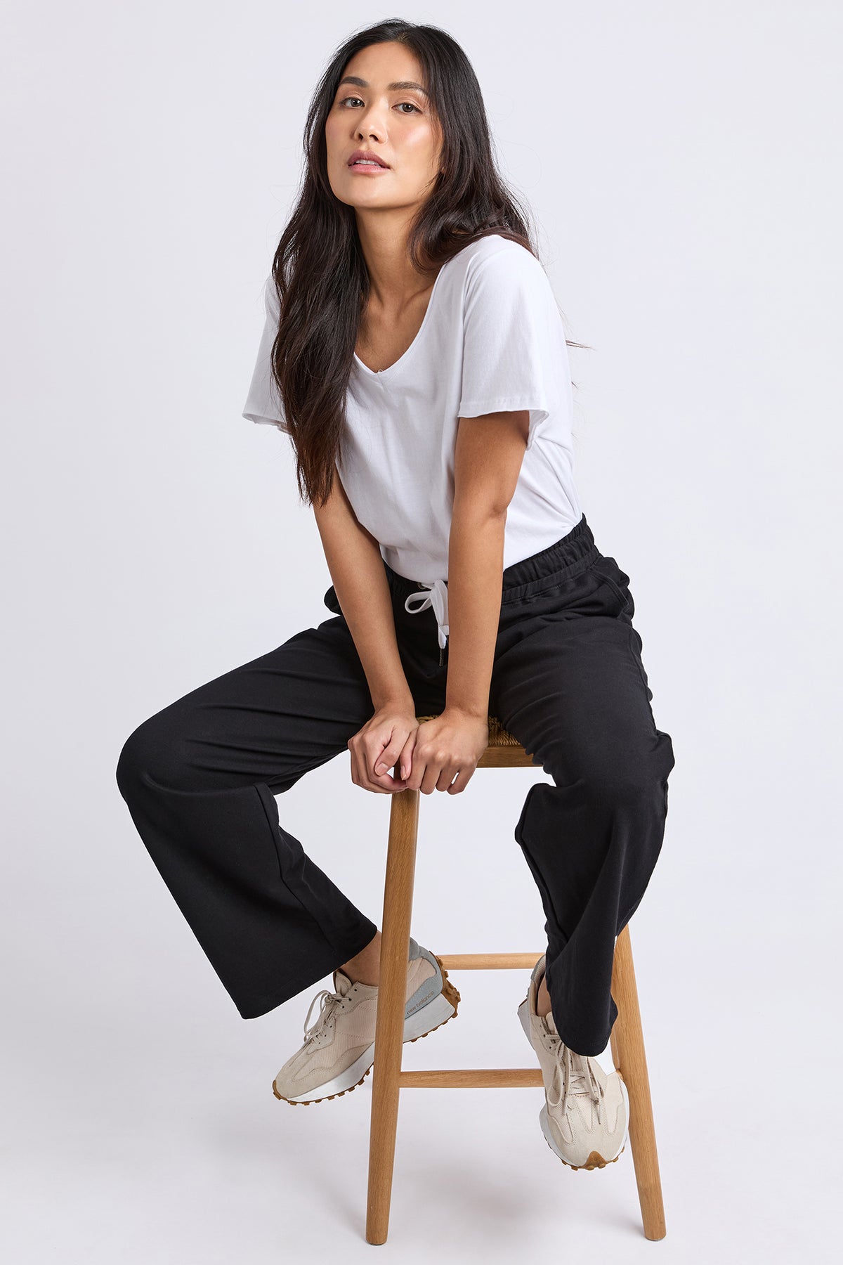 Cleo Wide Leg Pant Black