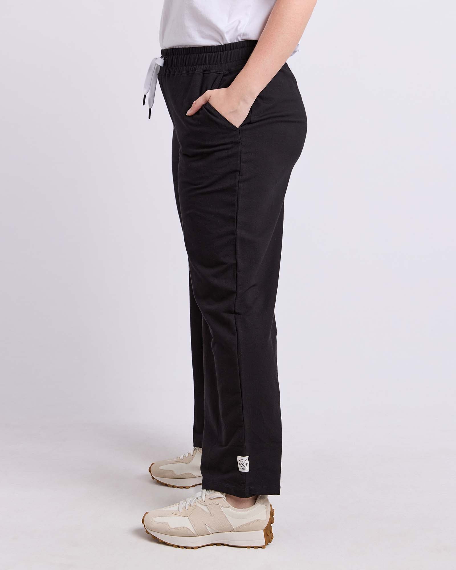 Cleo Wide Leg Pant Black