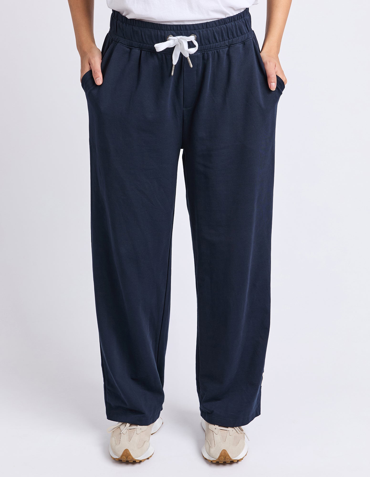 Cleo Wide Leg Pant Navy