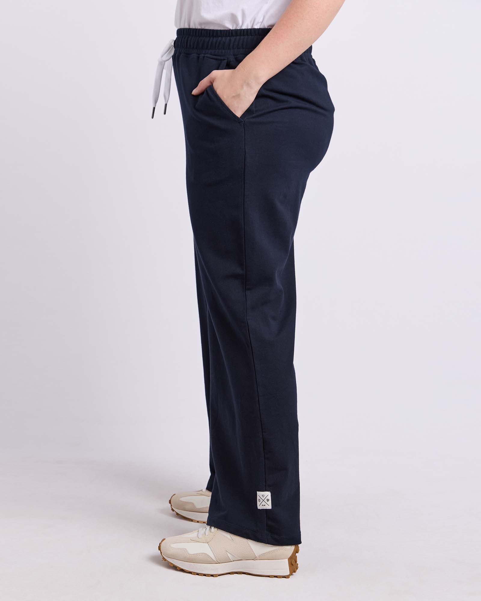 Cleo Wide Leg Pant Navy