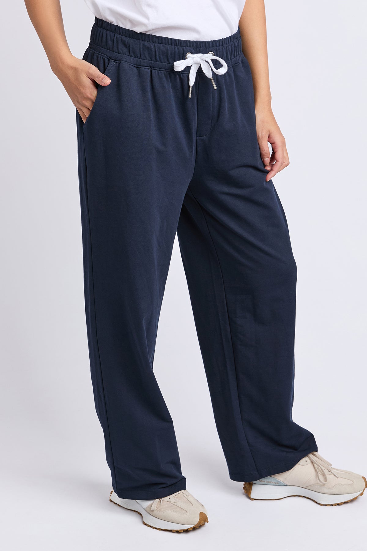 Cleo Wide Leg Pant Navy
