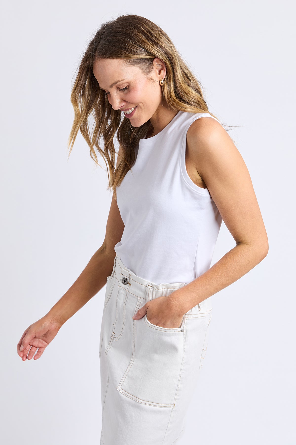 Vera Tank White
