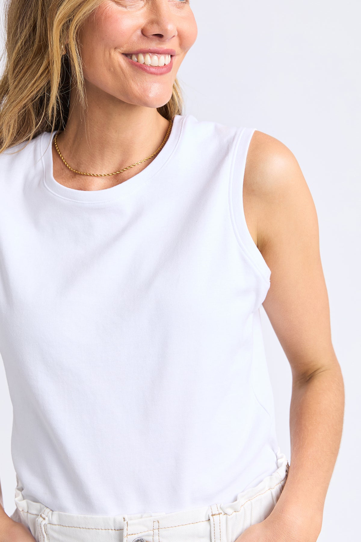Vera Tank White