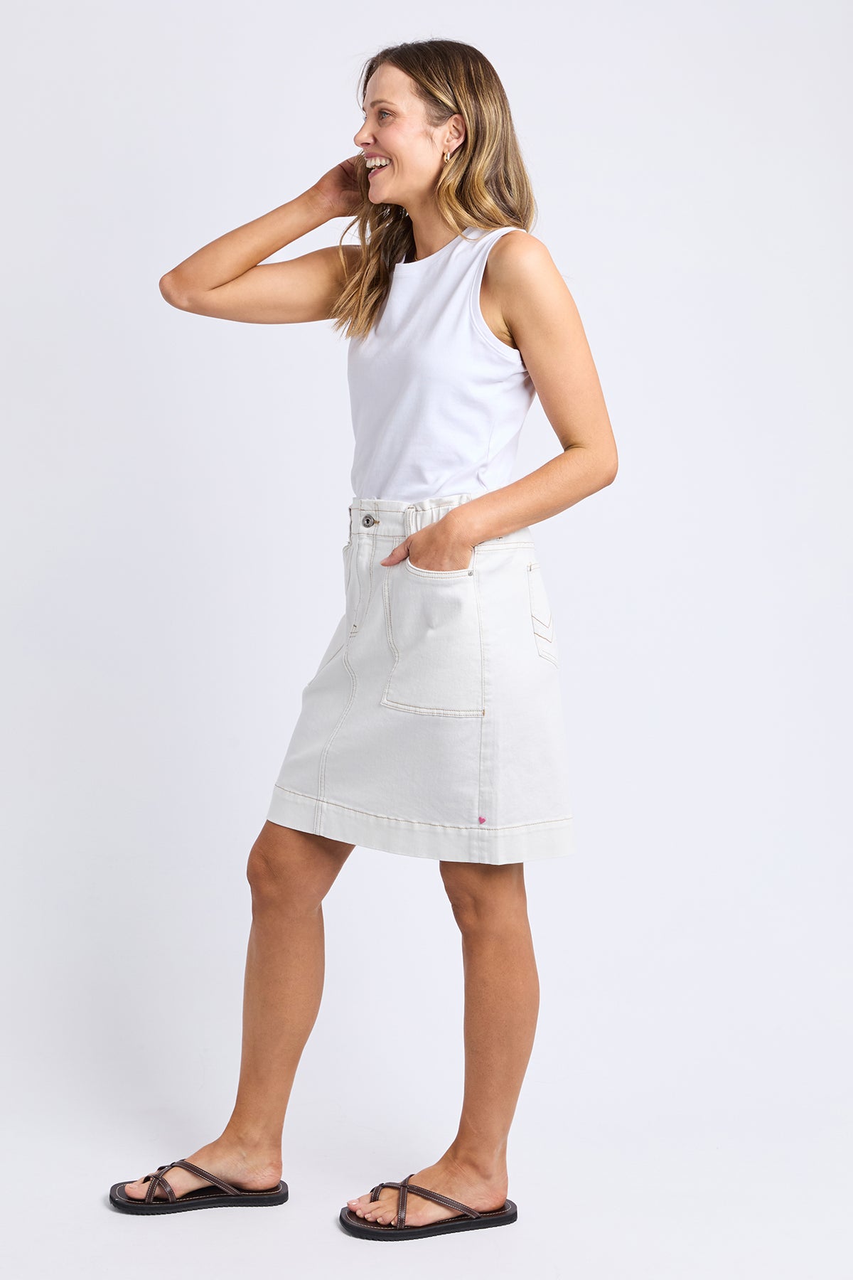 Vera Tank White