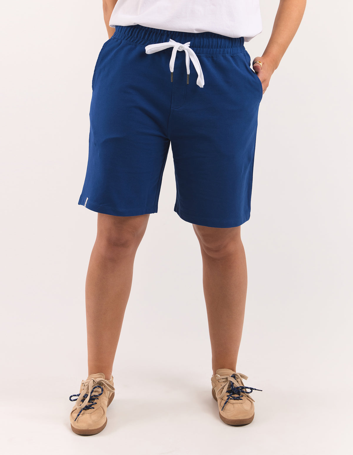 Ellis Fleece Short China Blue