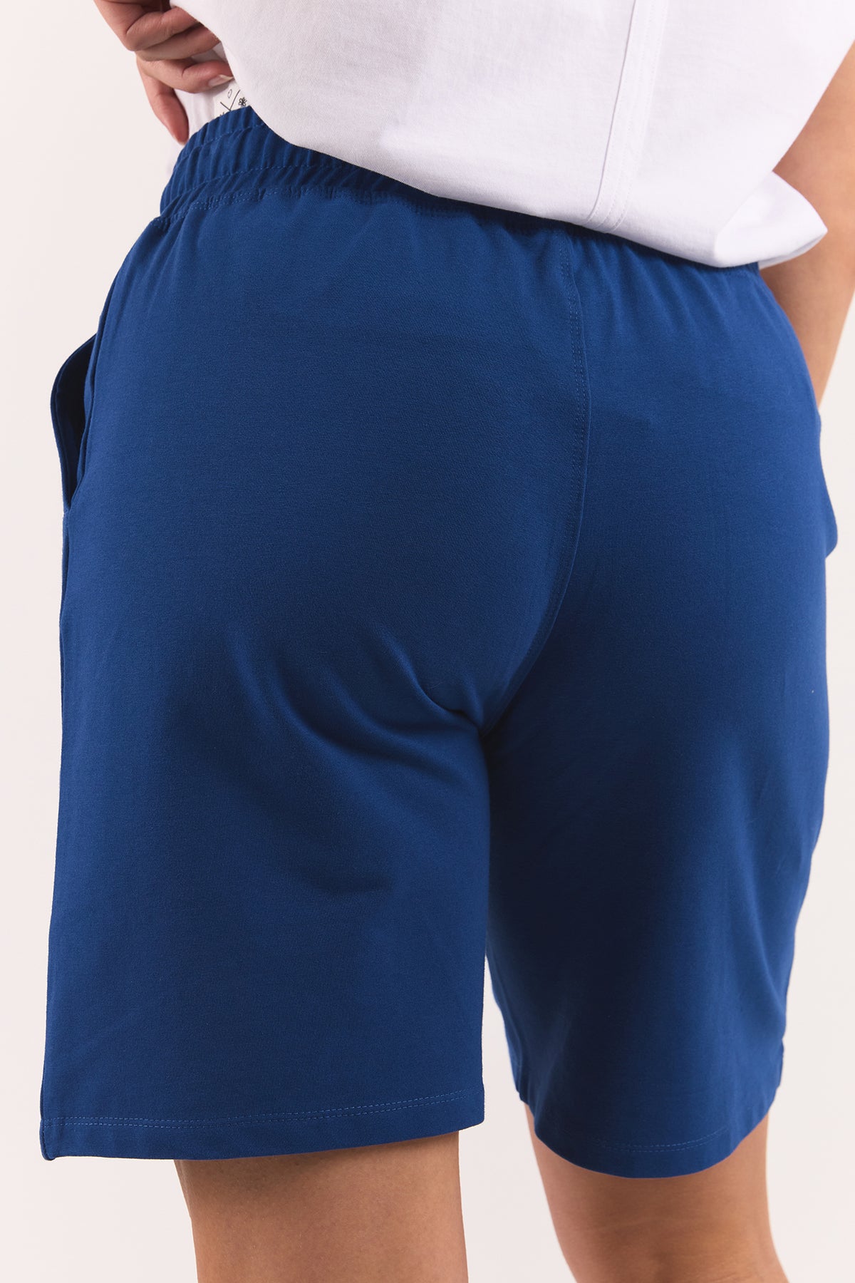 Ellis Fleece Short China Blue