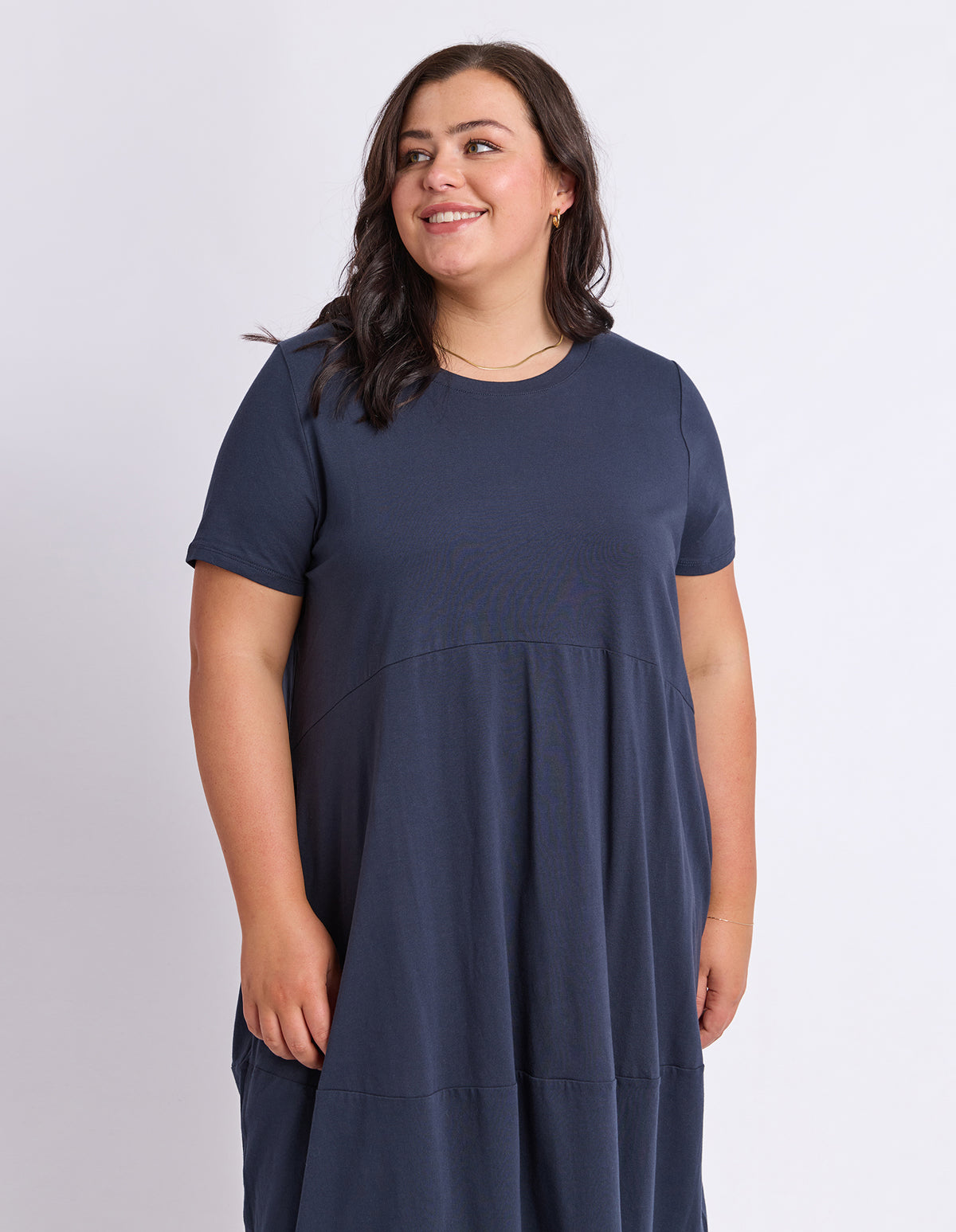 Diana S/S Dress Navy