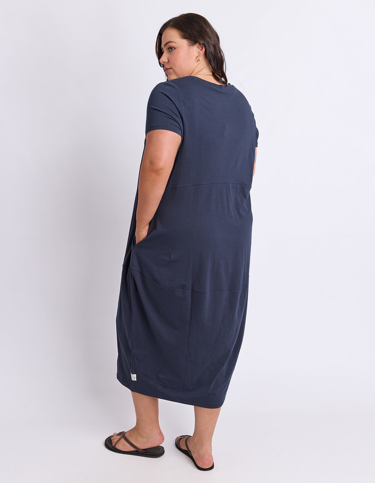 Diana S/S Dress Navy