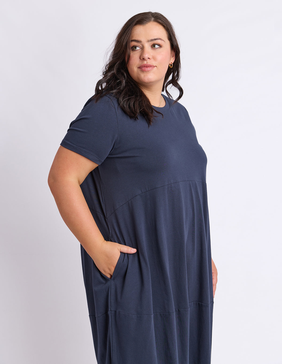Diana S/S Dress Navy