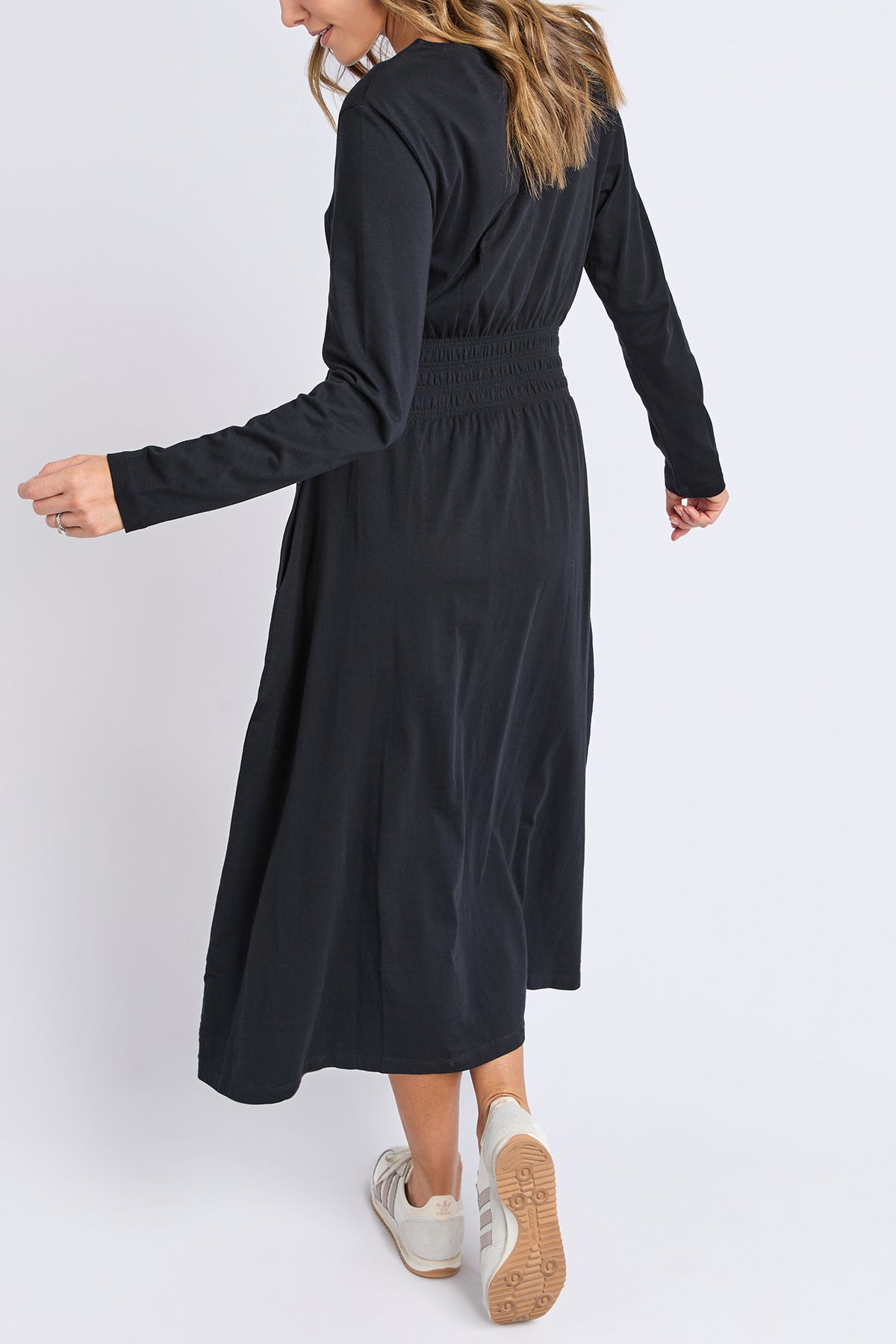 Nelle Dress Long Sleeve Black