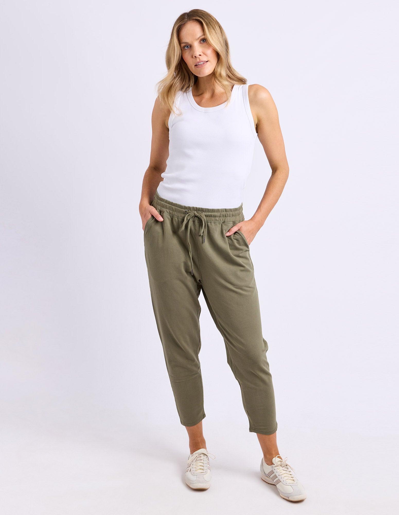 Suzie Track Pant Four Leaf Clover