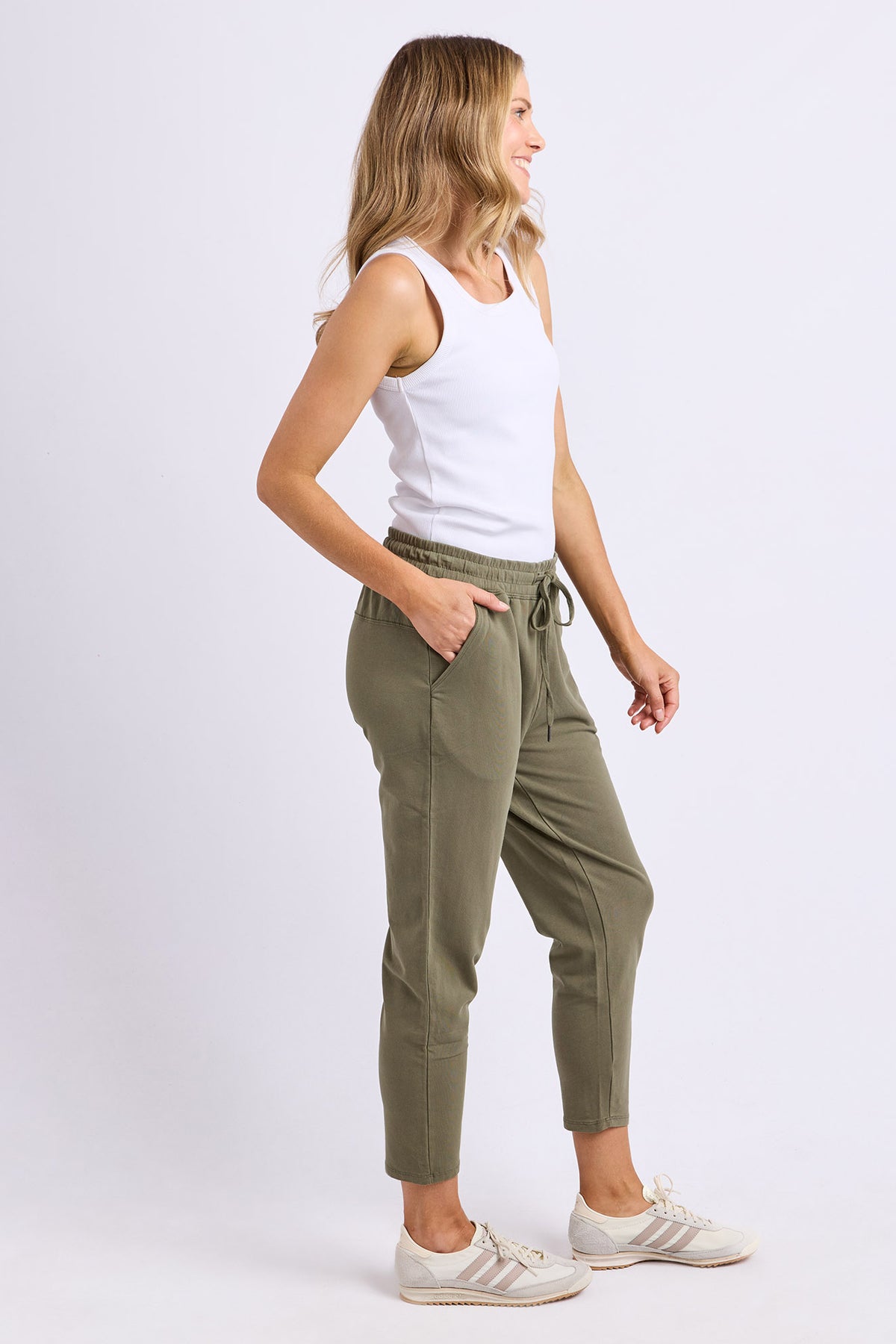 Suzie Track Pant Four Leaf Clover