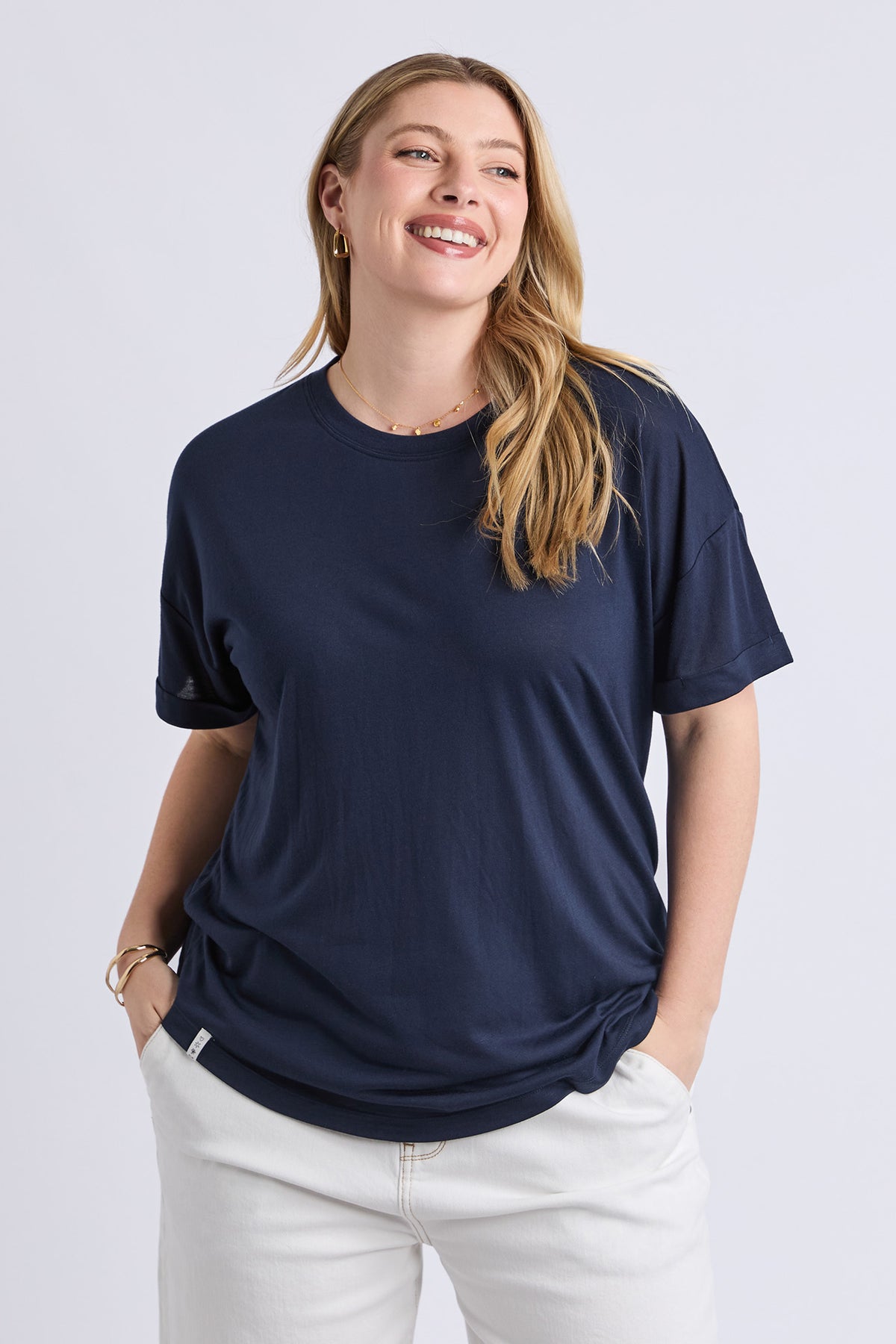 Fiesta Short Sleeve Tee Navy