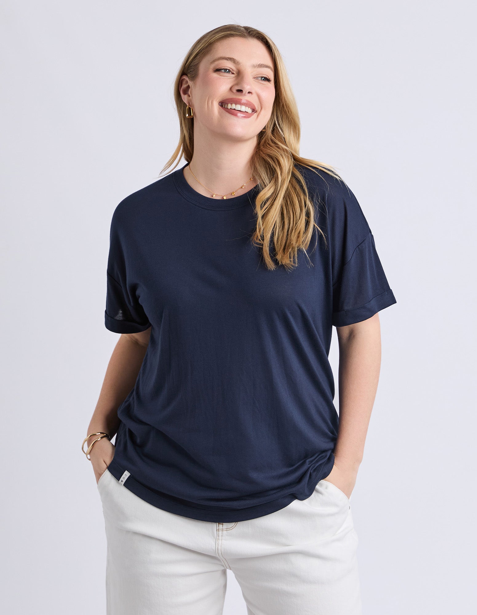 Fiesta Short Sleeve Tee Navy