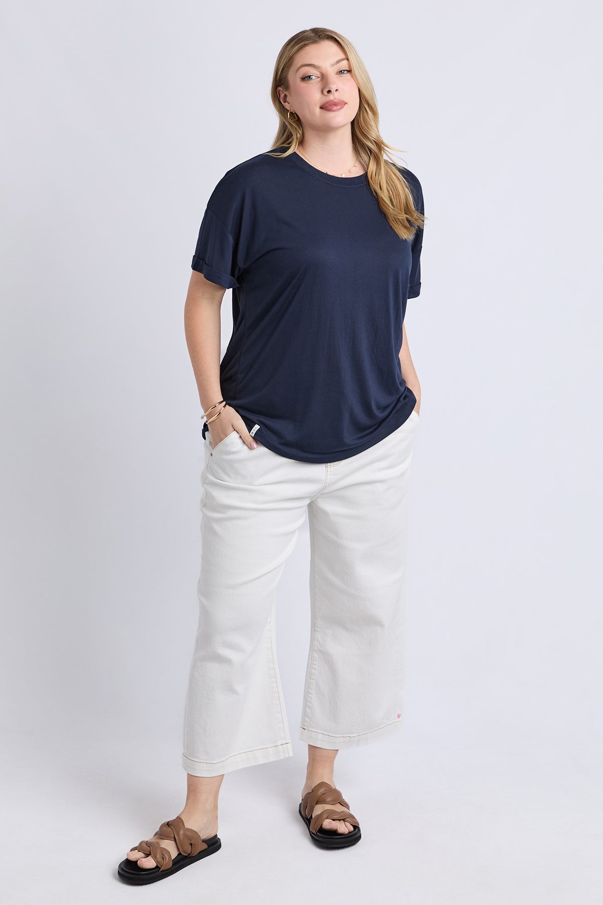 Fiesta Short Sleeve Tee Navy
