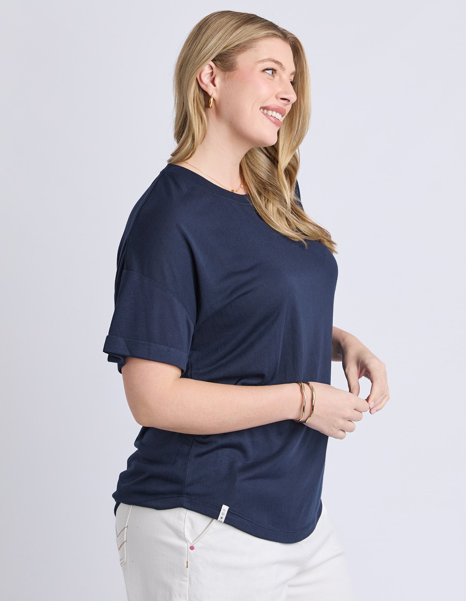Fiesta Short Sleeve Tee Navy