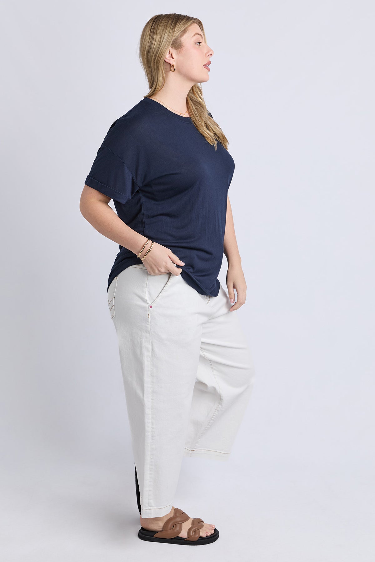 Fiesta Short Sleeve Tee Navy