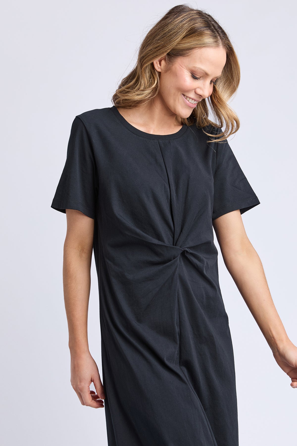 Twister Dress Black