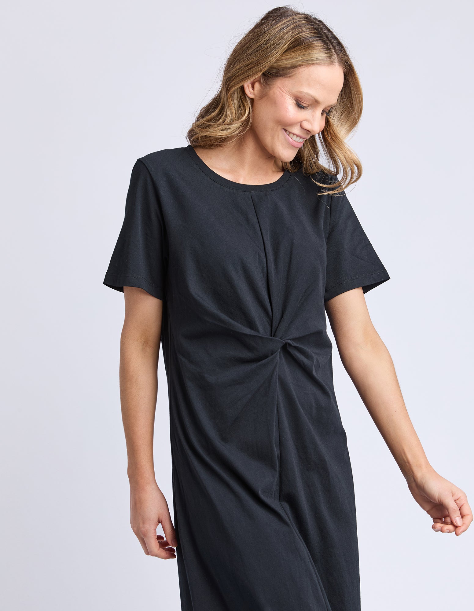 Twister Dress Black