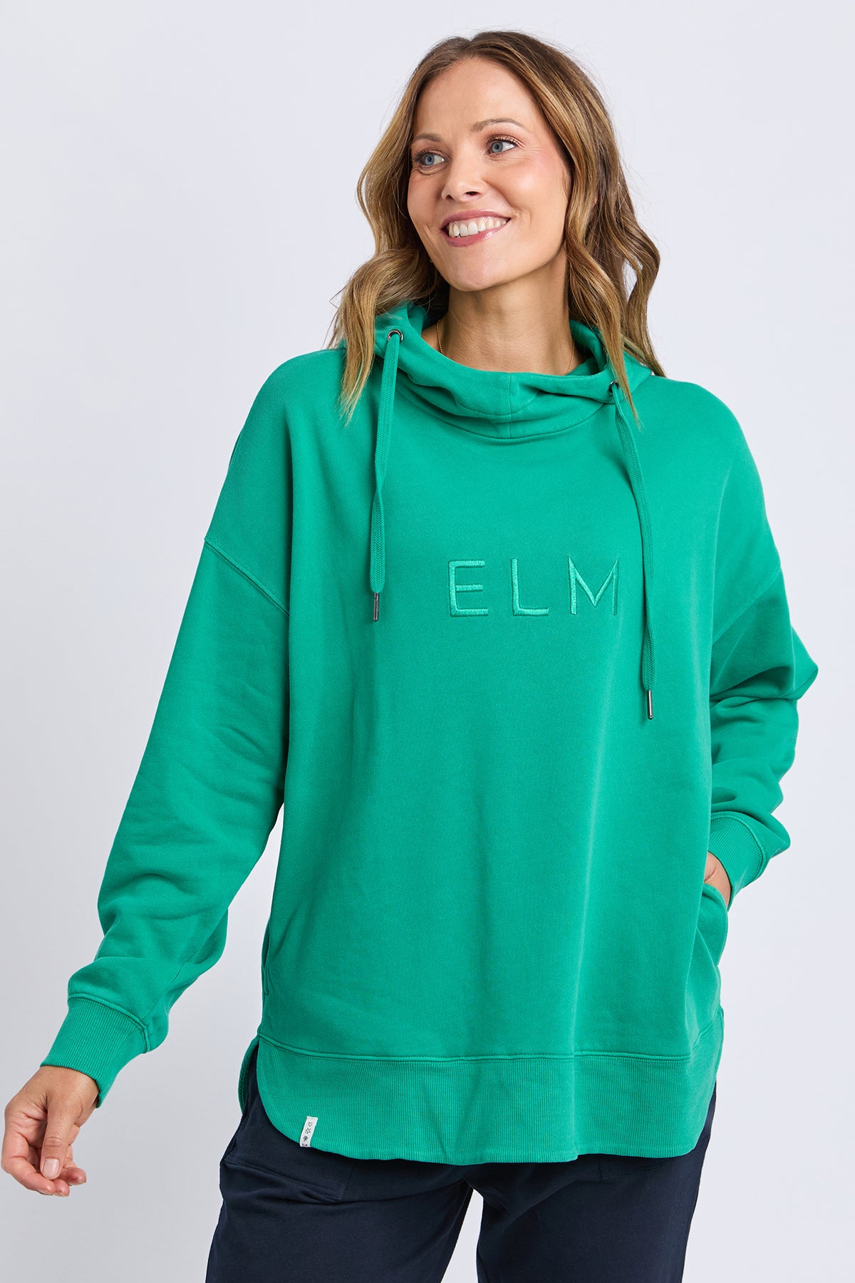 Established Hoodie Turquoise