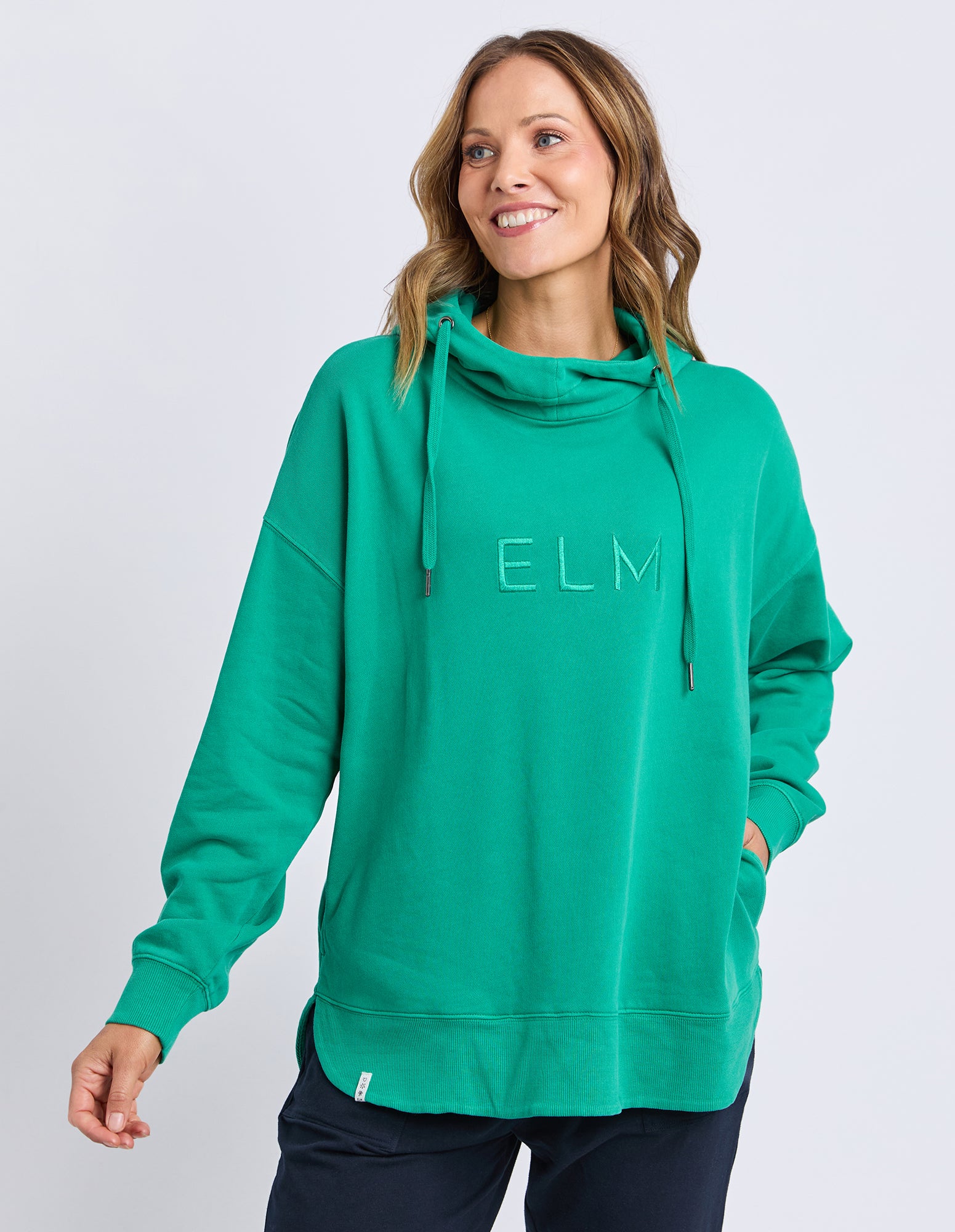 Established Hoodie Turquoise