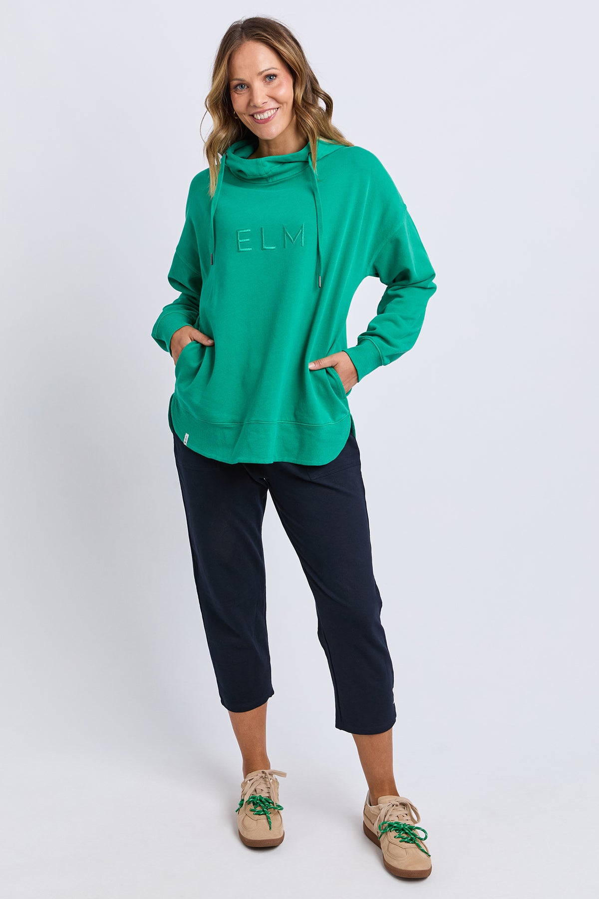 Established Hoodie Turquoise