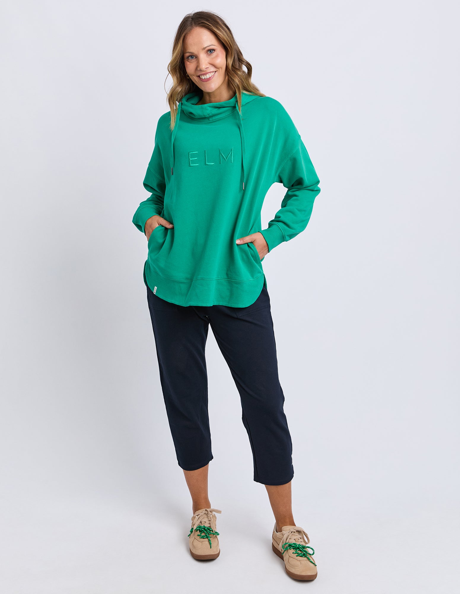 Established Hoodie Turquoise