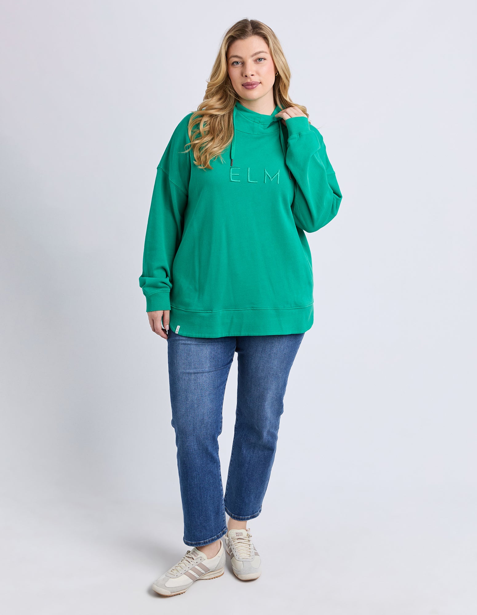 Established Hoodie Turquoise