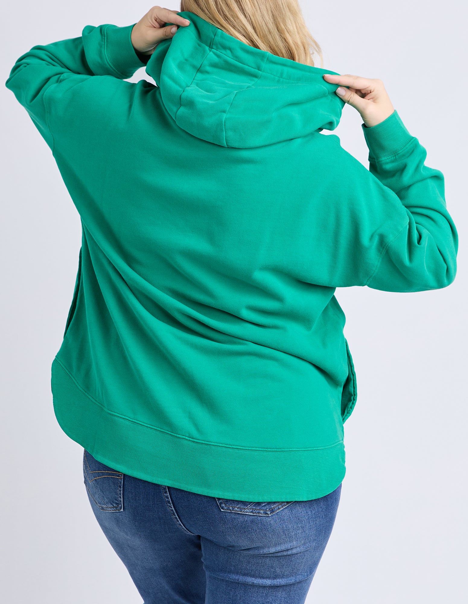 Established Hoodie Turquoise