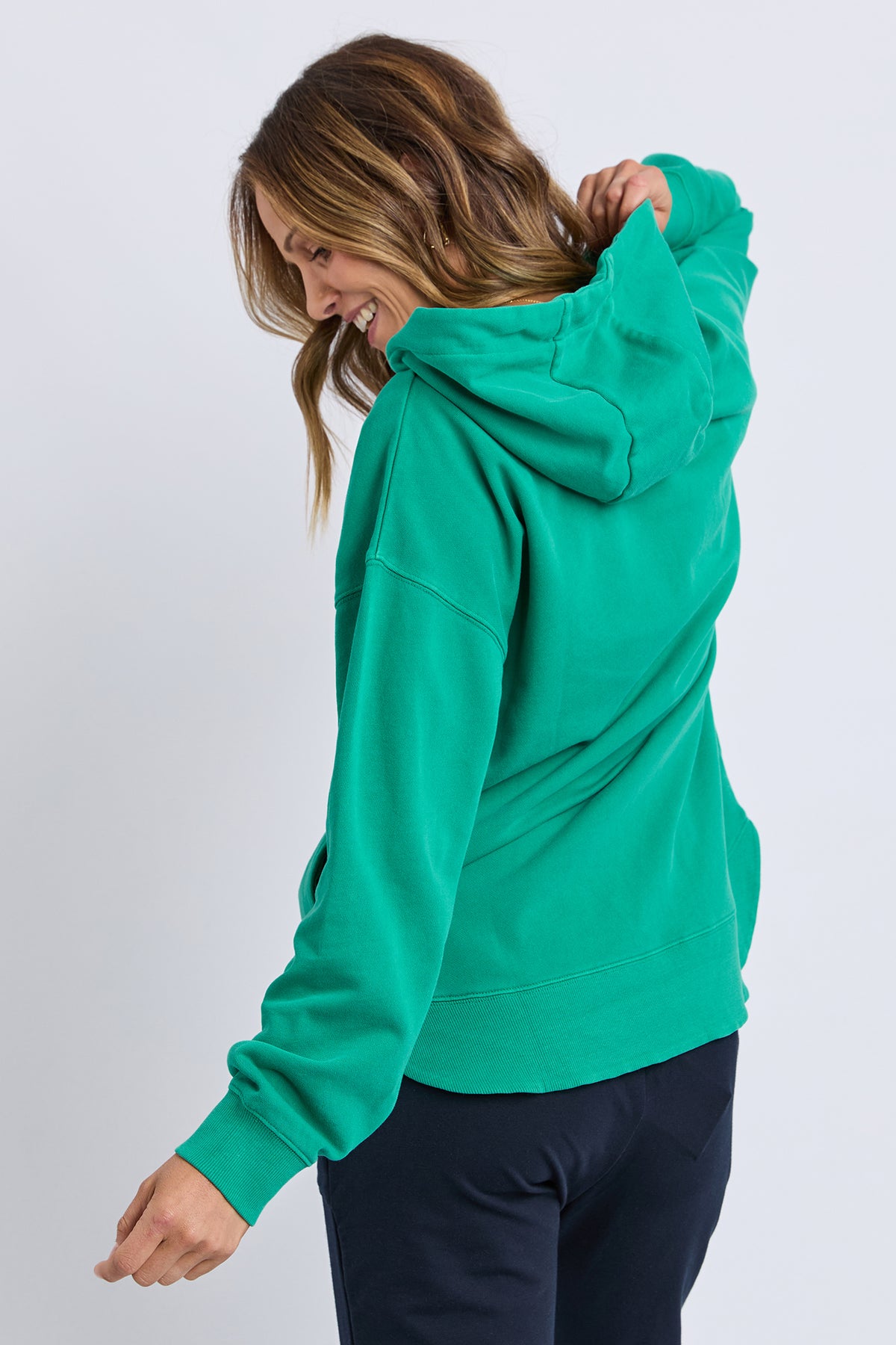 Established Hoodie Turquoise