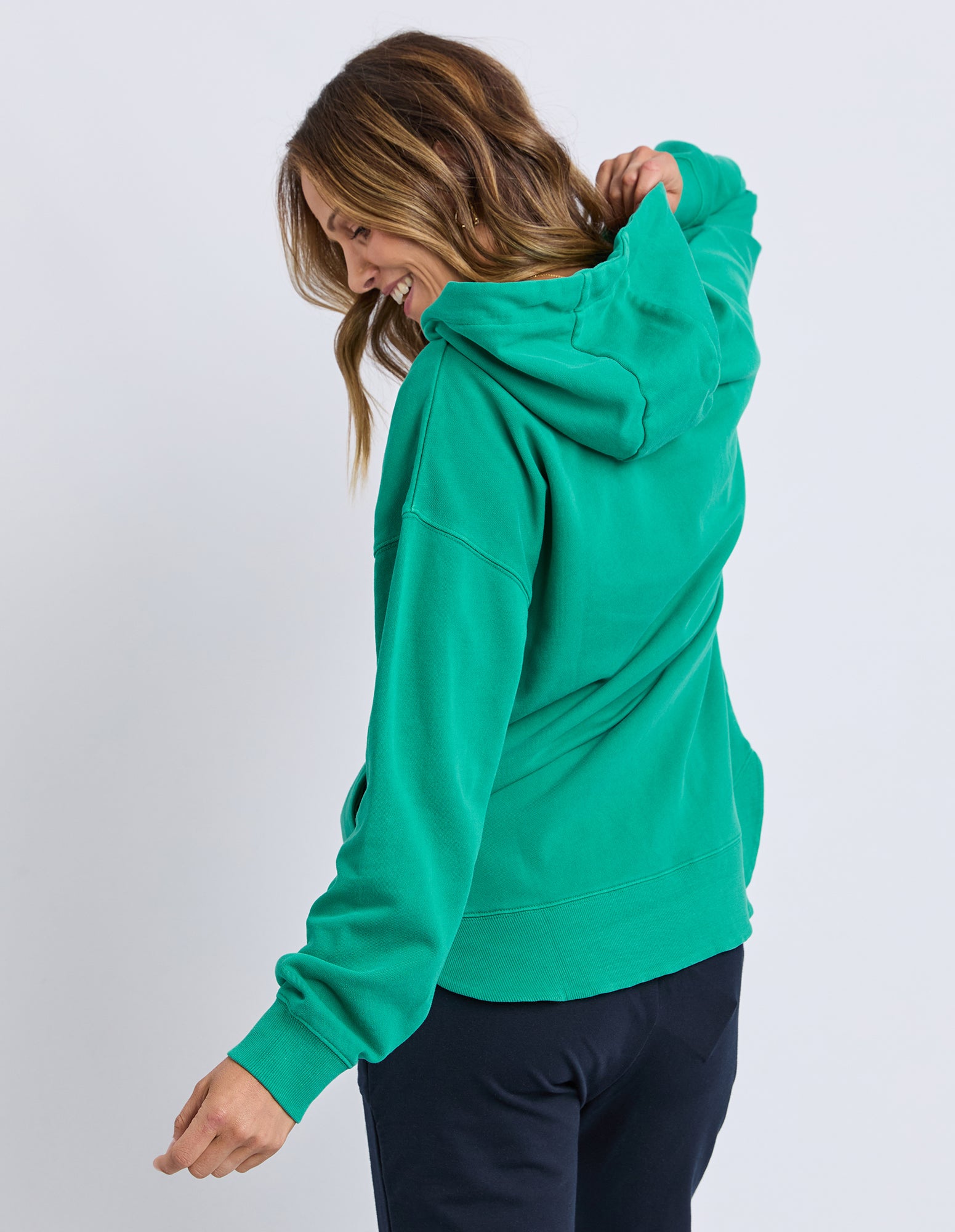 Established Hoodie Turquoise