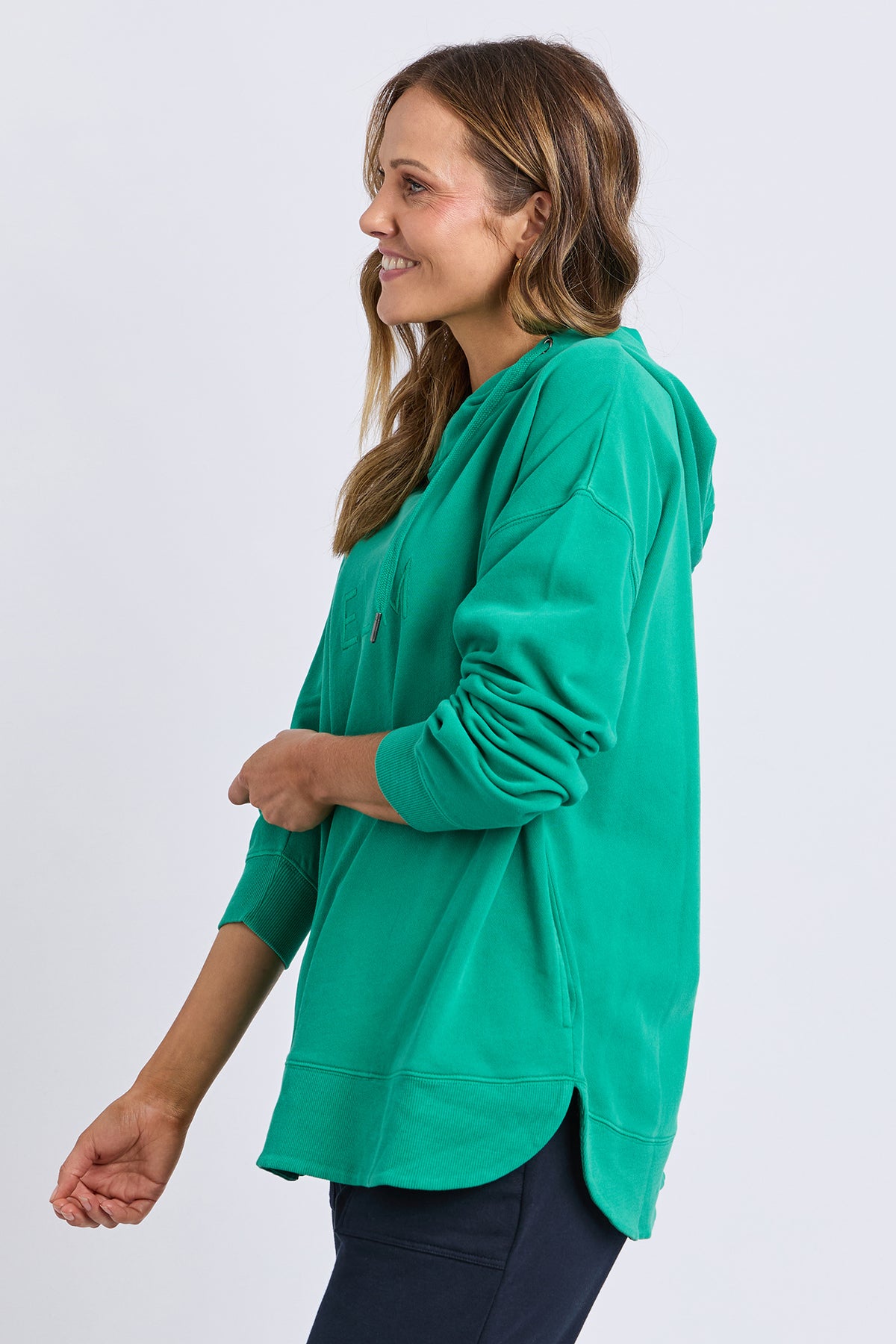 Established Hoodie Turquoise
