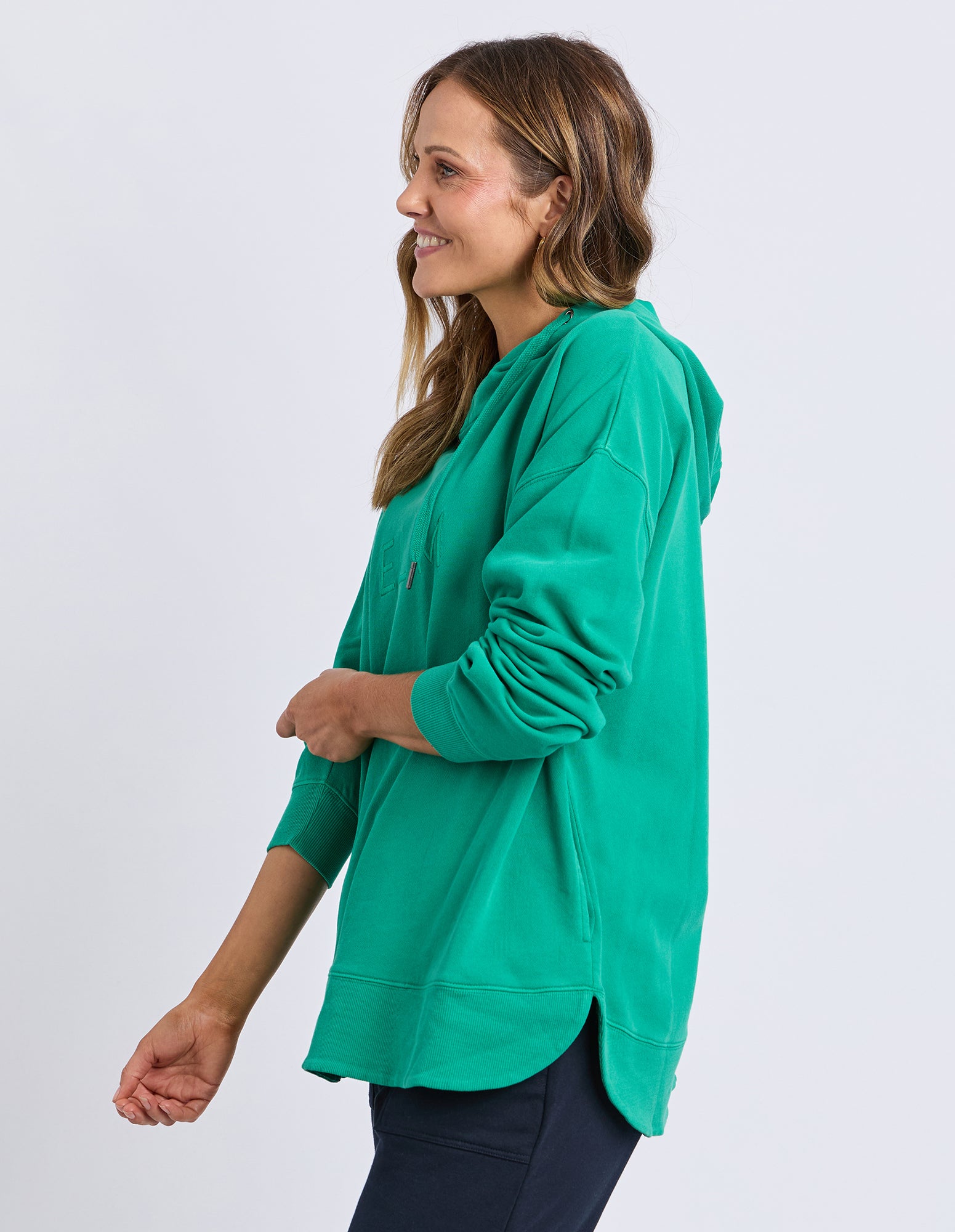 Established Hoodie Turquoise