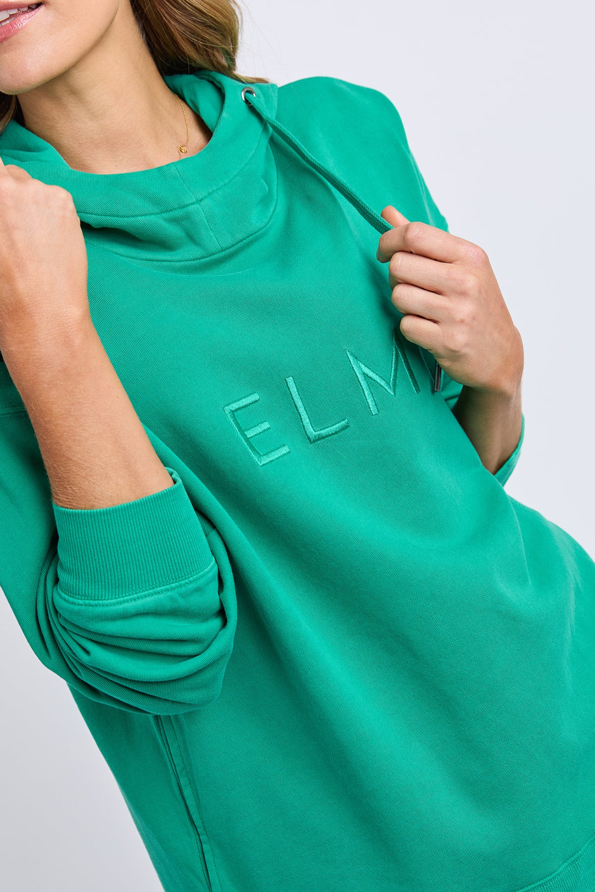 Established Hoodie Turquoise