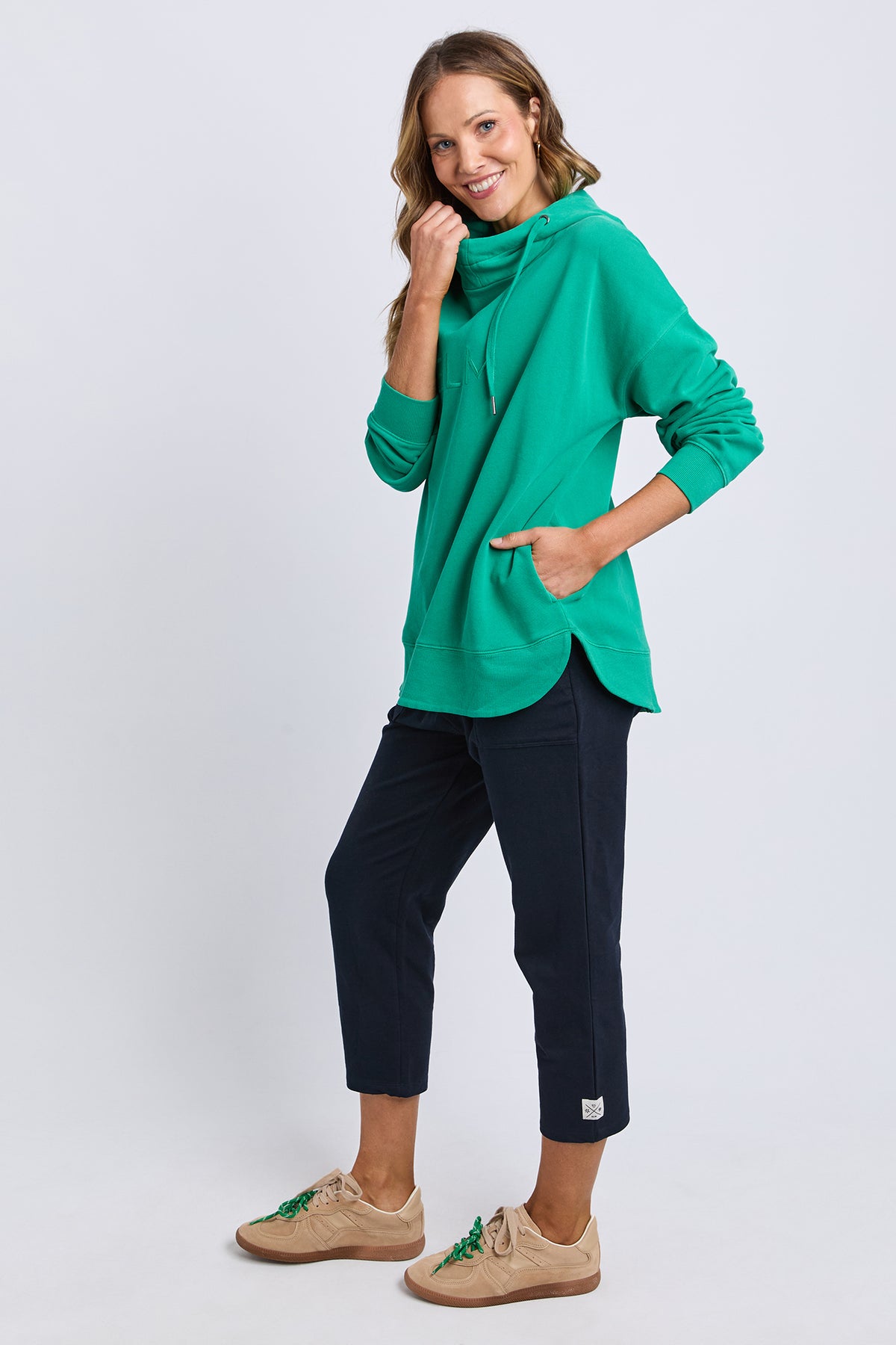 Established Hoodie Turquoise