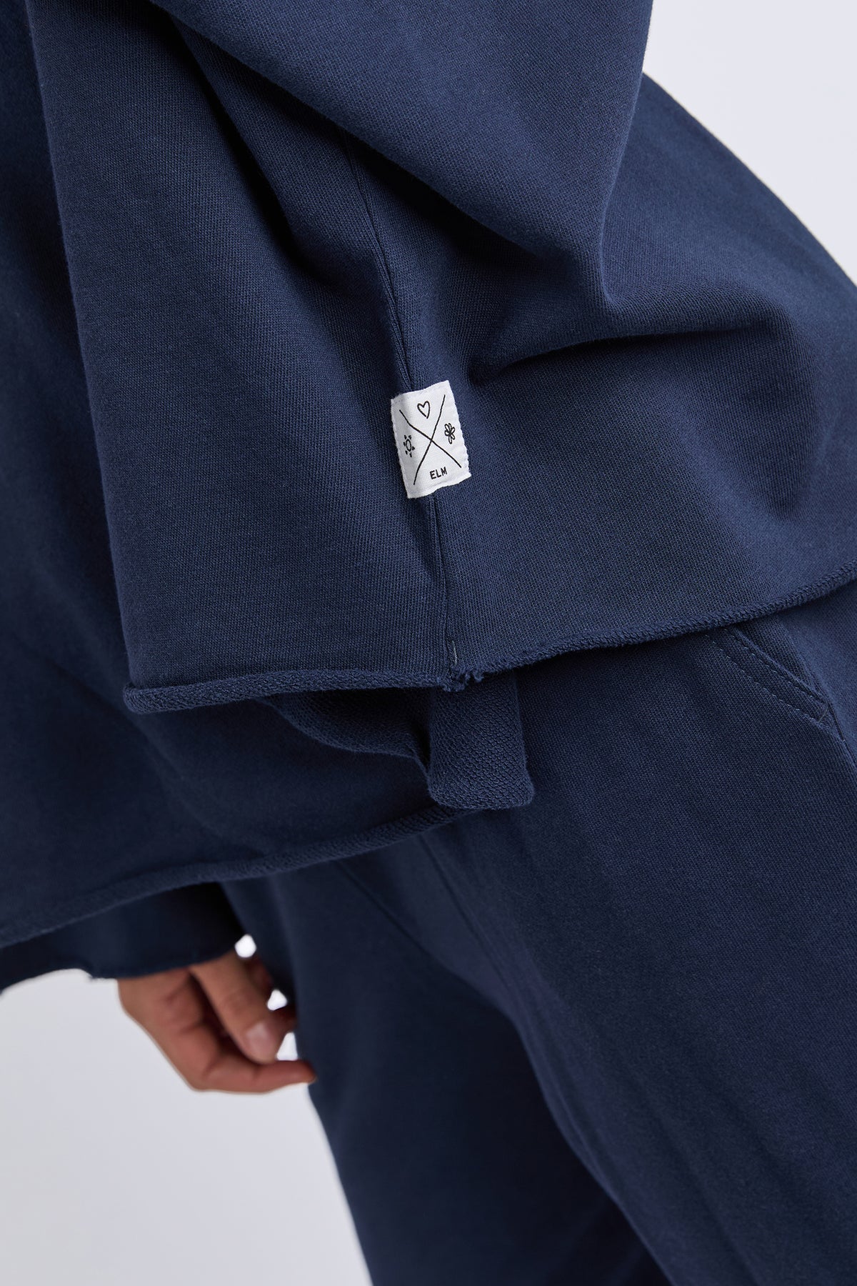 Gab Long Sleeve Sweat Dark Sapphire