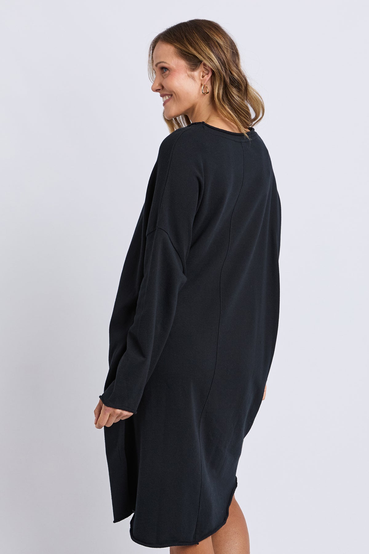 Gab Long Sleeve Dress Black