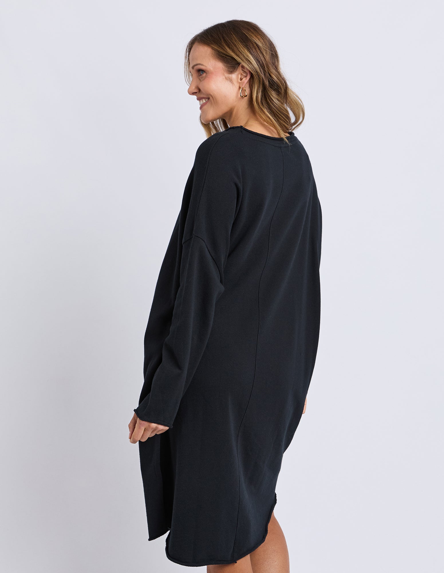 Gab Long Sleeve Dress Black