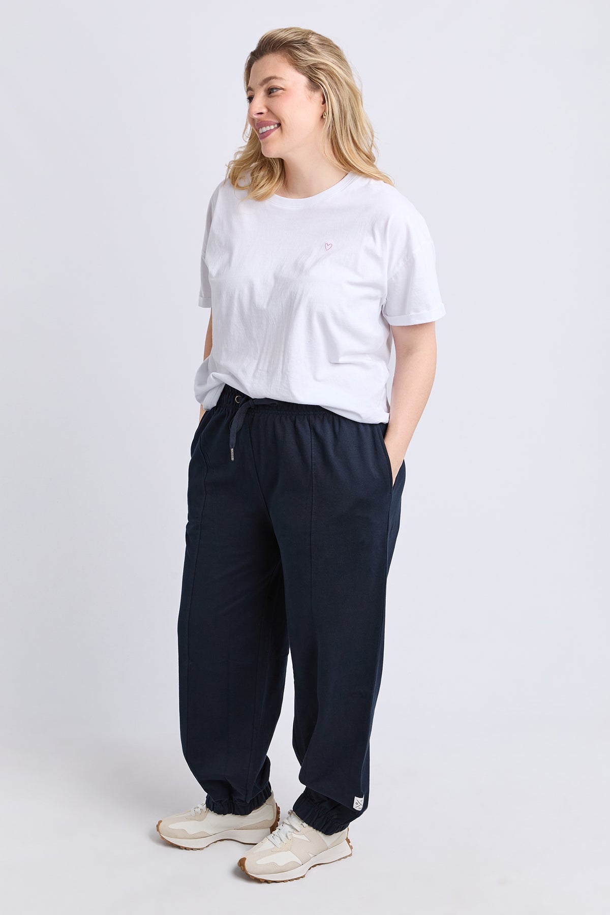 Aubrey Trackpant Dark Sapphire