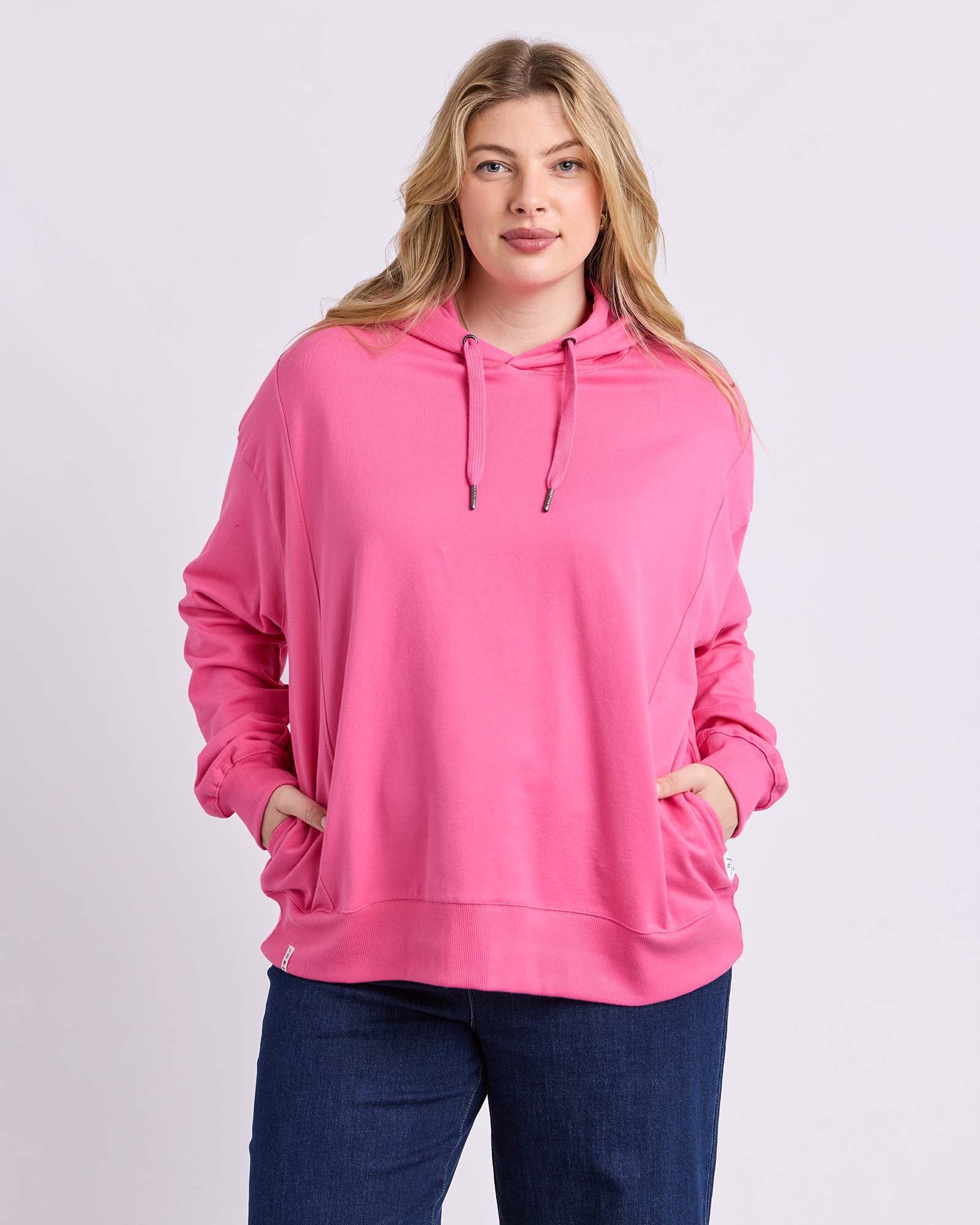 Esme Hoodie Hot Pink