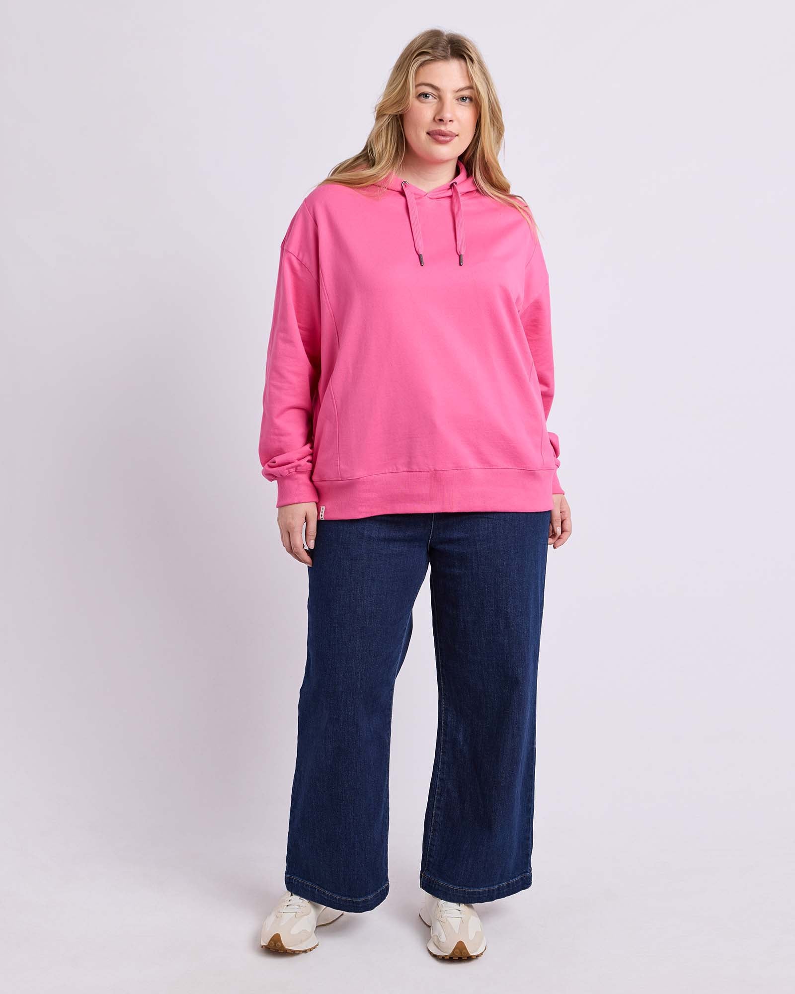 Esme Hoodie Hot Pink