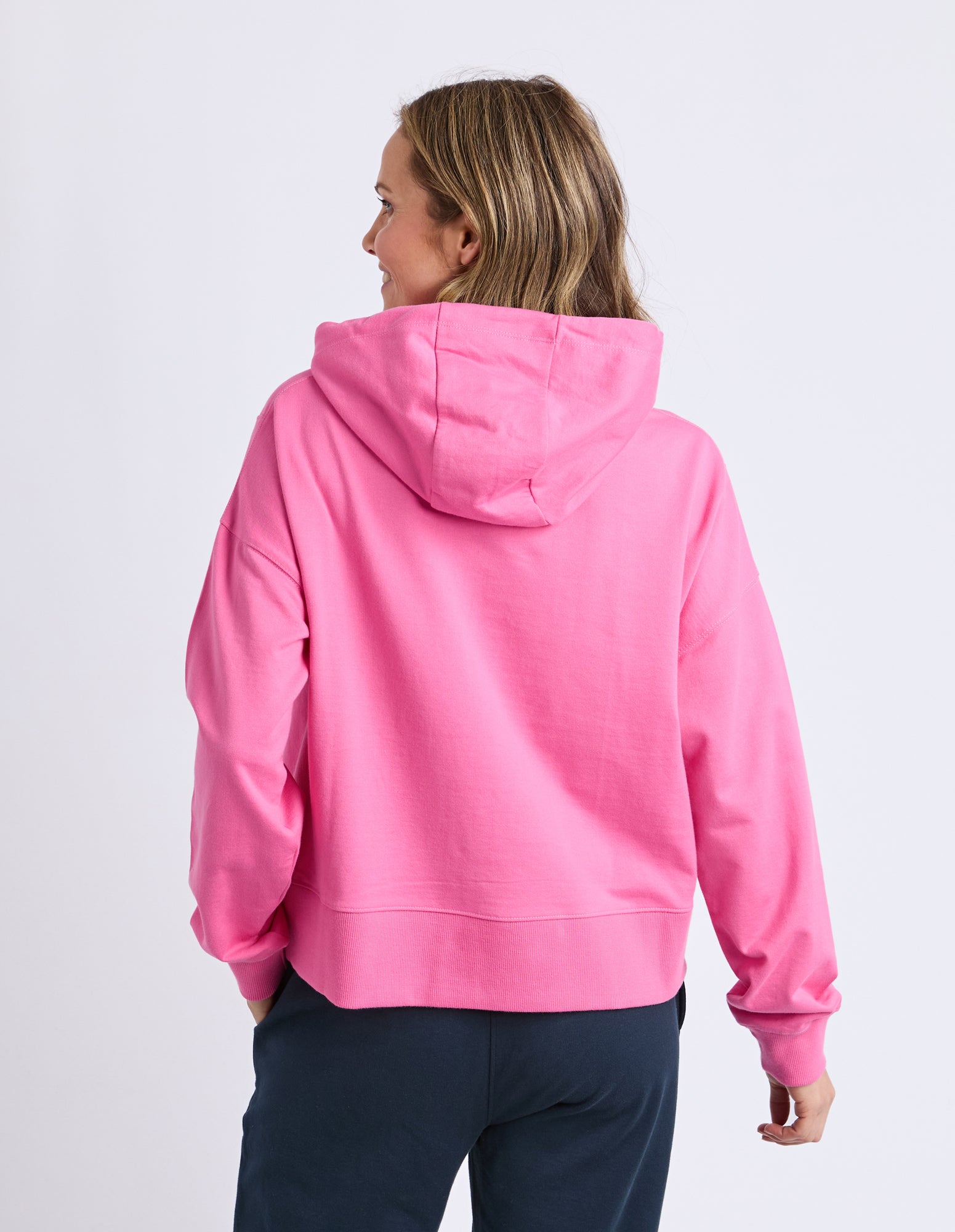 Esme Hoodie Hot Pink