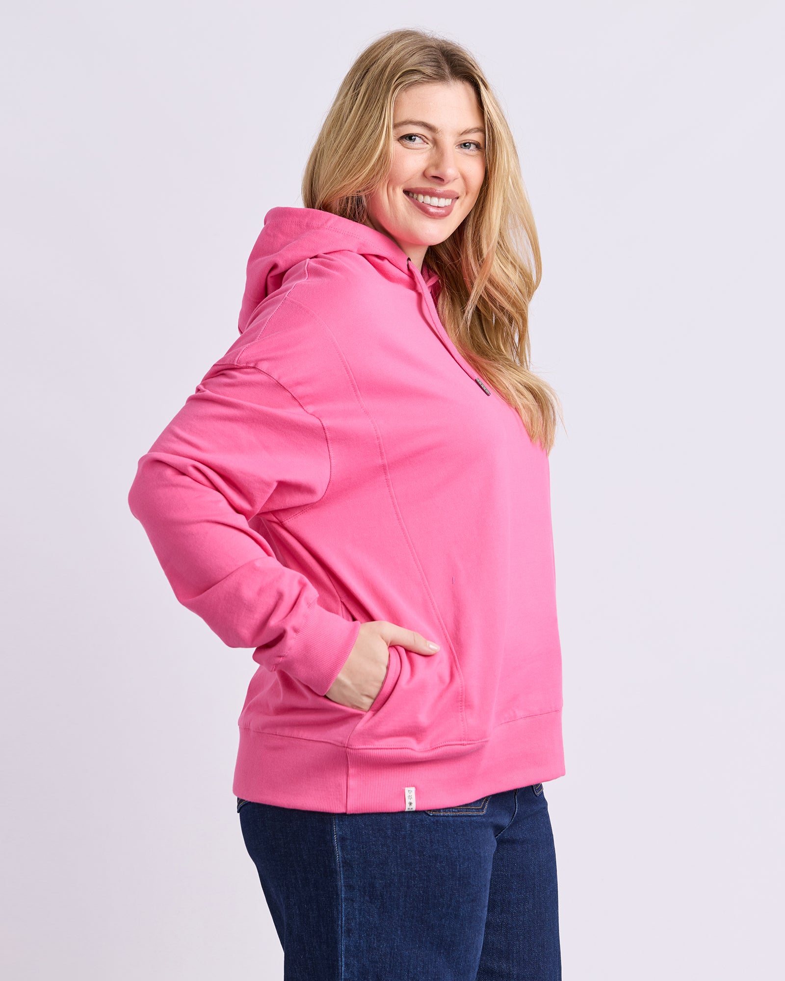 Esme Hoodie Hot Pink