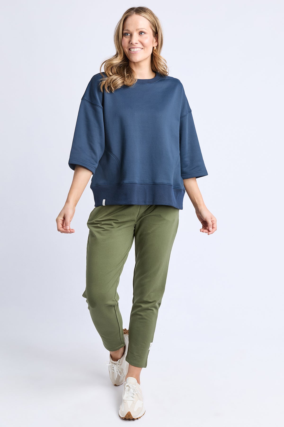 Ines Sweat Navy