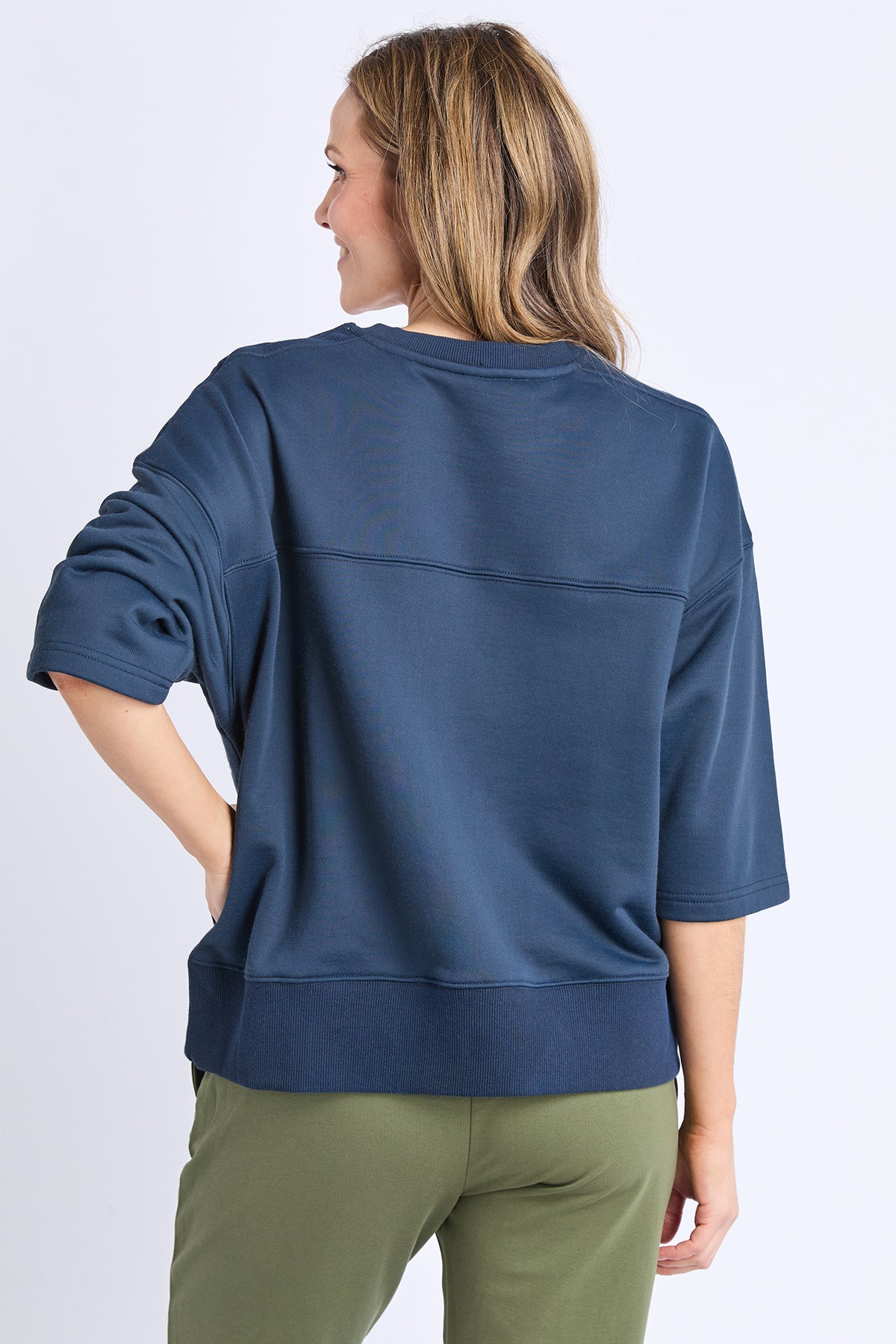 Ines Sweat Navy